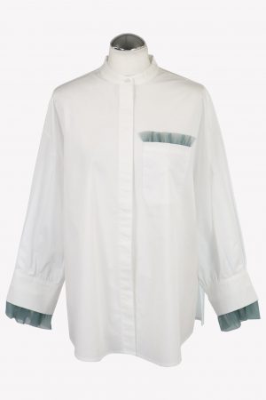 Riani Oberteil in Weiß aus Baumwolle Geknöpftes Hemd.1