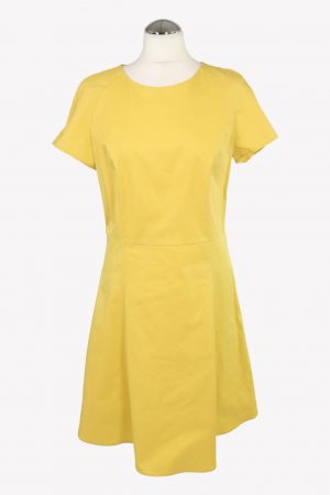 Kleid in Gelb aus Baumwolle Max & Co