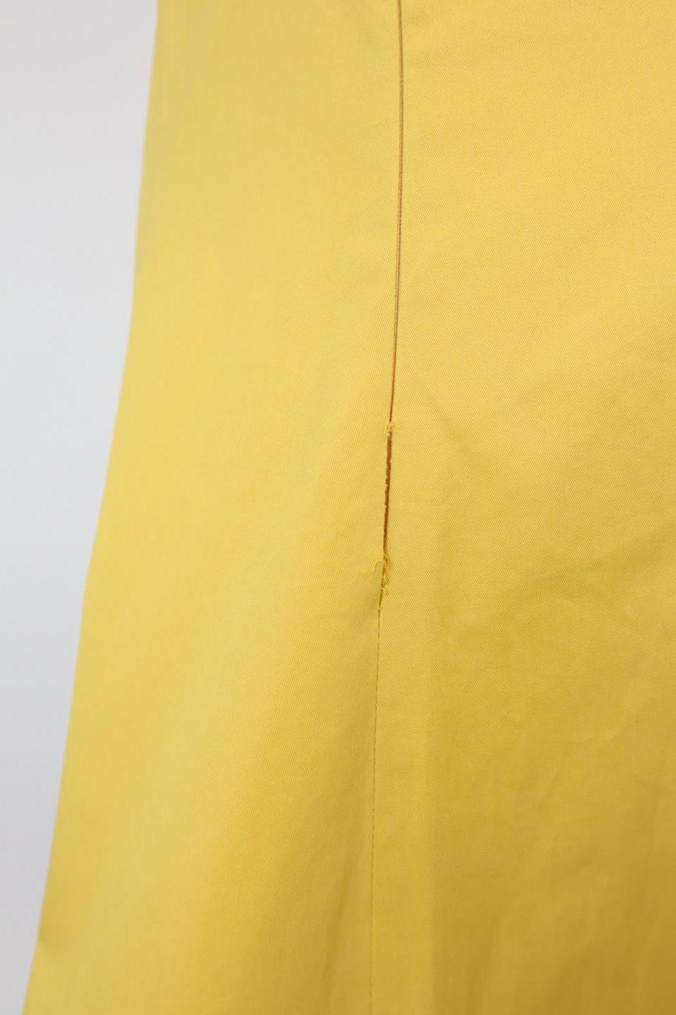 Kleid in Gelb aus Baumwolle Max & Co