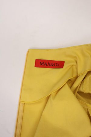 Kleid in Gelb aus Baumwolle Max & Co