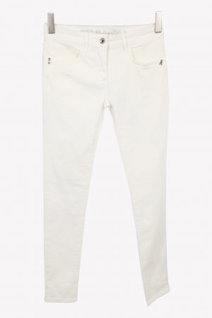 Patrizia Pepe Jeans in Weiß aus Baumwolle .1