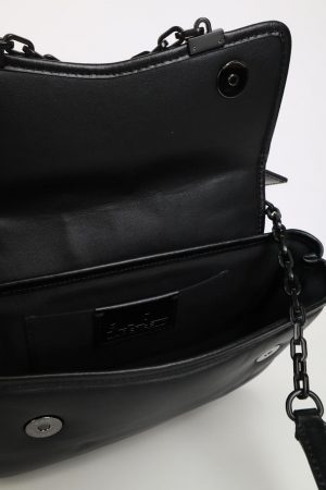 Umhängetasche in Schwarz aus Leder Karl Lagerfeld