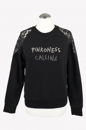 Pinko Pullover in Schwarz aus Baumwolle .1