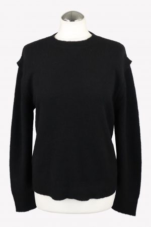 Iro Pullover in Schwarz aus Wolle .1